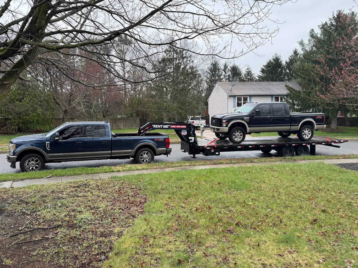 28' Gooseneck Hydraulic Tilt Deck 3